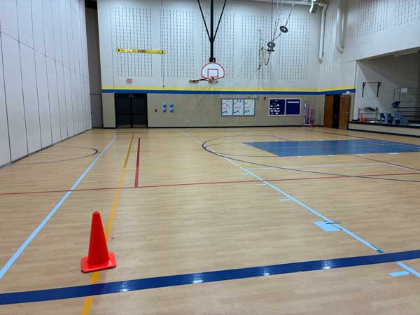 Marcy Elementary PhyEd Classroom