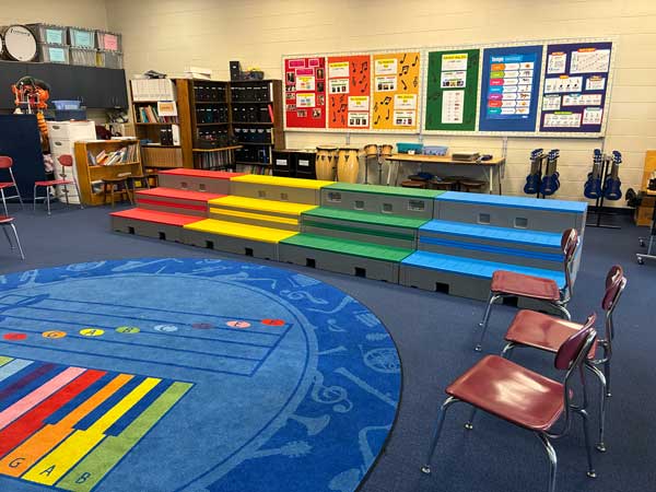 Marcy Elementary Music Classroom